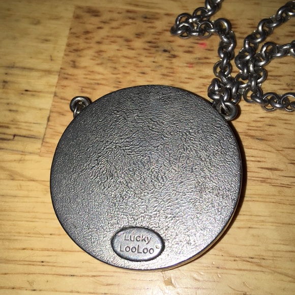 Lucky Loo Loo Retro Ceramic Necklace EUC - Picture 3 of 5